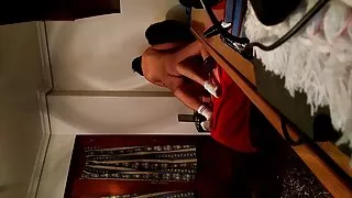 შავი მოვიდა სახლში მუშაობა და fucked შავი ცოლი აბაზანა