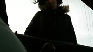 Porn-მსახიობი fucked უცნობი გოგონა ვან ერთად დიდი ყლე